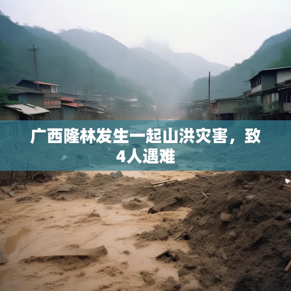 广西隆林发生一起山洪灾害，致4人遇难