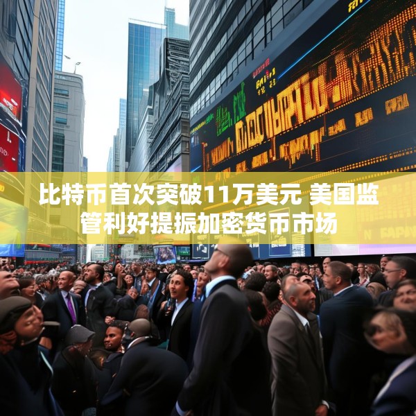 比特币首次突破11万美元 美国监管利好提振加密货币市场