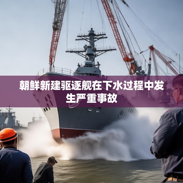 朝鲜新建驱逐舰在下水过程中发生严重事故