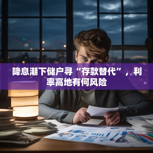 降息潮下储户寻“存款替代”，利率高地有何风险