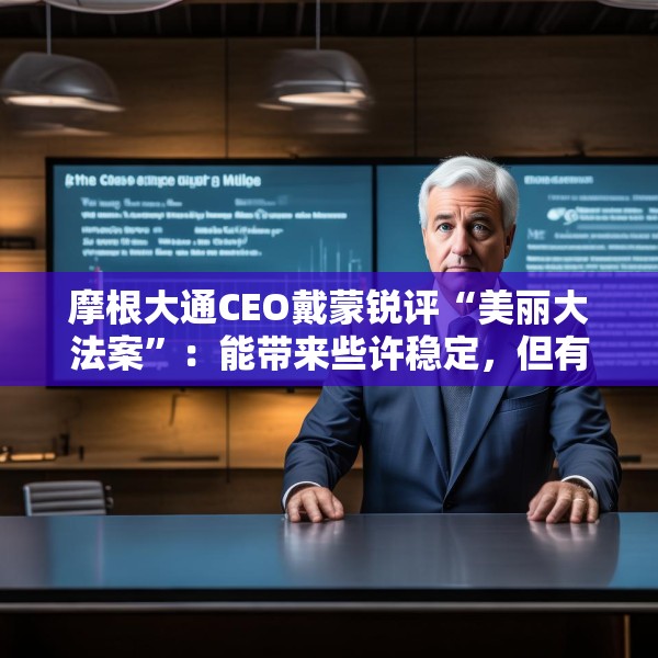 摩根大通CEO戴蒙锐评“美丽大法案”：能带来些许稳定，但有代价