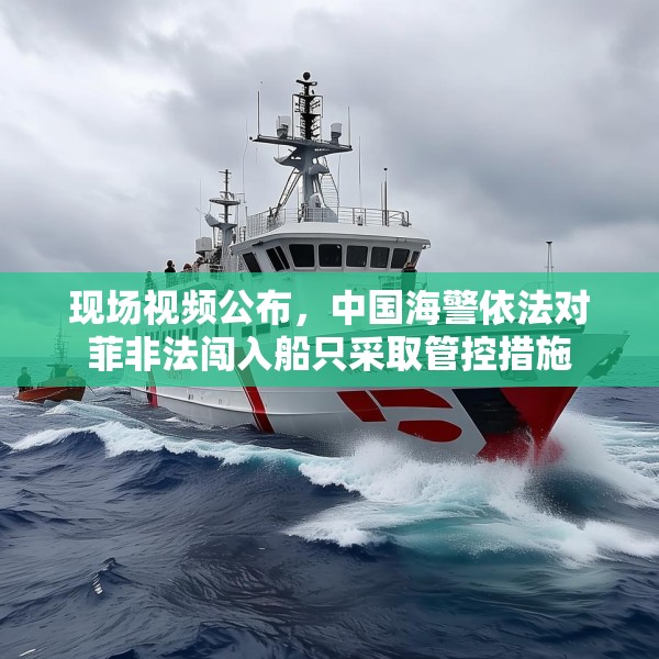 现场视频公布，中国海警依法对菲非法闯入船只采取管控措施
