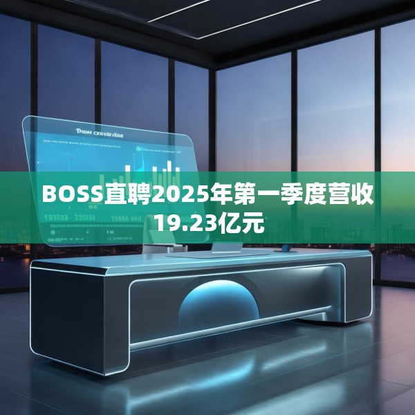 BOSS直聘2025年第一季度营收19.23亿元