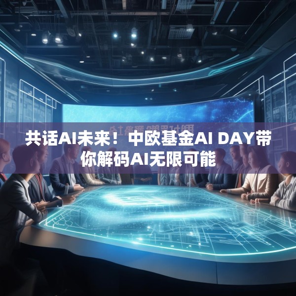 共话AI未来！中欧基金AI DAY带你解码AI无限可能