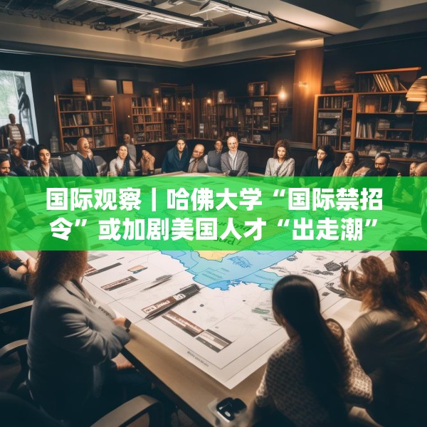 国际观察｜哈佛大学“国际禁招令”或加剧美国人才“出走潮”