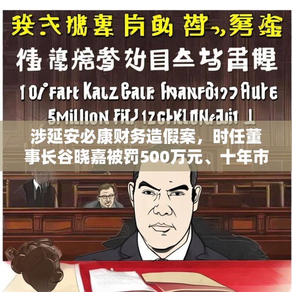 涉延安必康财务造假案，时任董事长谷晓嘉被罚500万元、十年市场禁入