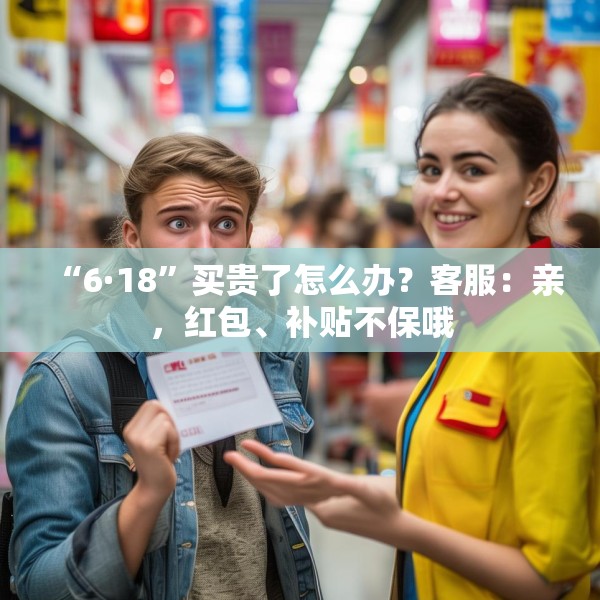 “6·18”买贵了怎么办？客服：亲，红包、补贴不保哦