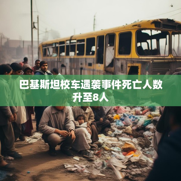 巴基斯坦校车遇袭事件死亡人数升至8人