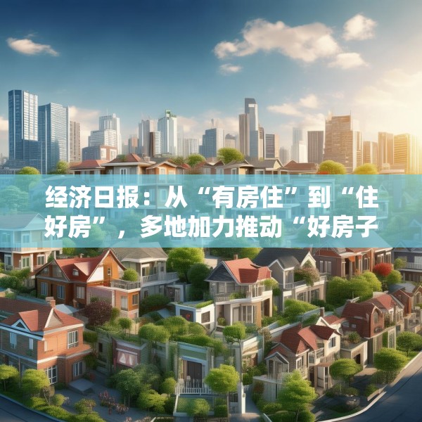 经济日报：从“有房住”到“住好房”，多地加力推动“好房子”建设