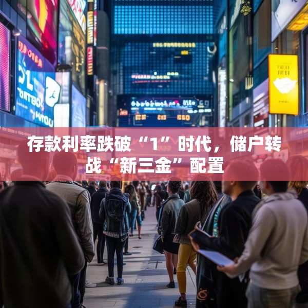 存款利率跌破“1”时代，储户转战“新三金”配置