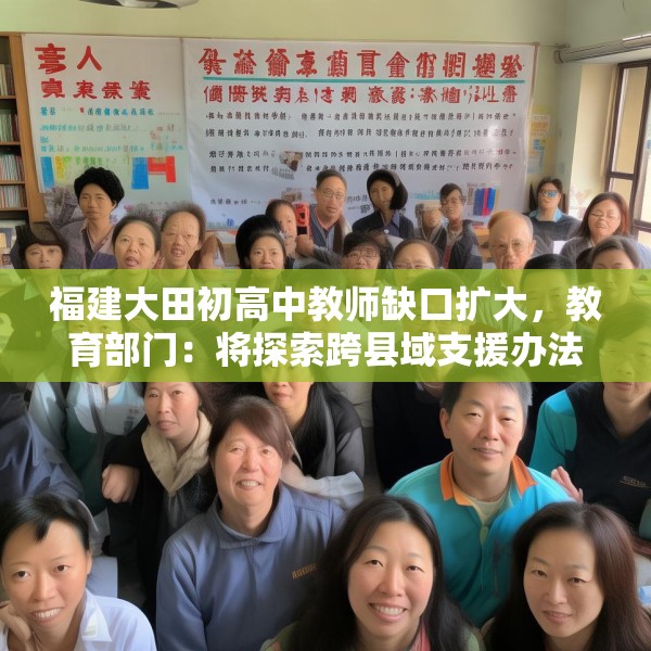 福建大田初高中教师缺口扩大，教育部门：将探索跨县域支援办法