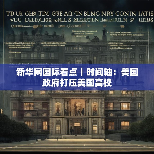 新华网国际看点｜时间轴：美国政府打压美国高校