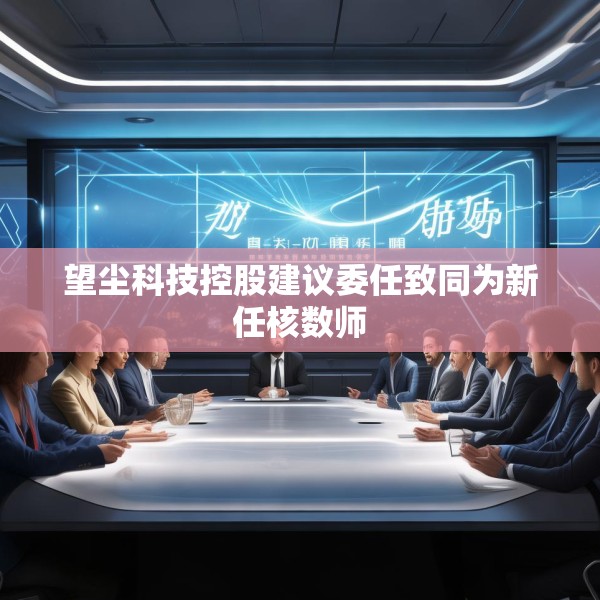 望尘科技控股建议委任致同为新任核数师