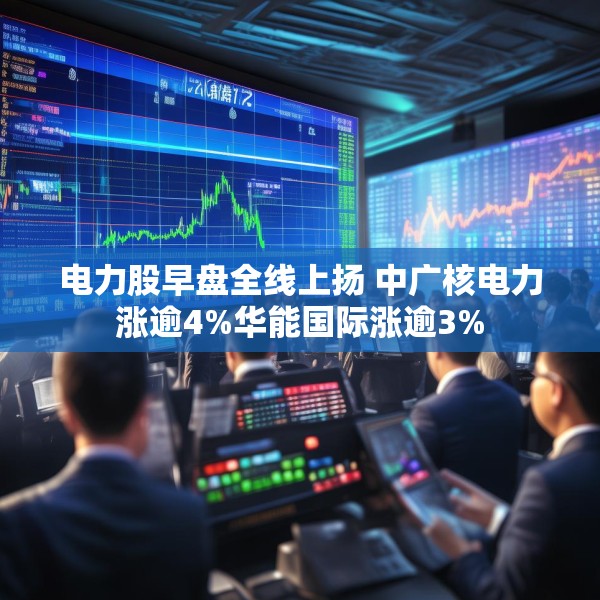 电力股早盘全线上扬 中广核电力涨逾4%华能国际涨逾3%