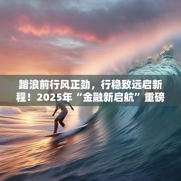 踏浪前行风正劲，行稳致远启新程！2025年“金融新启航”重磅启动