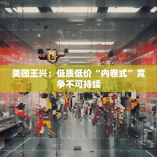 美团王兴：低质低价“内卷式”竞争不可持续