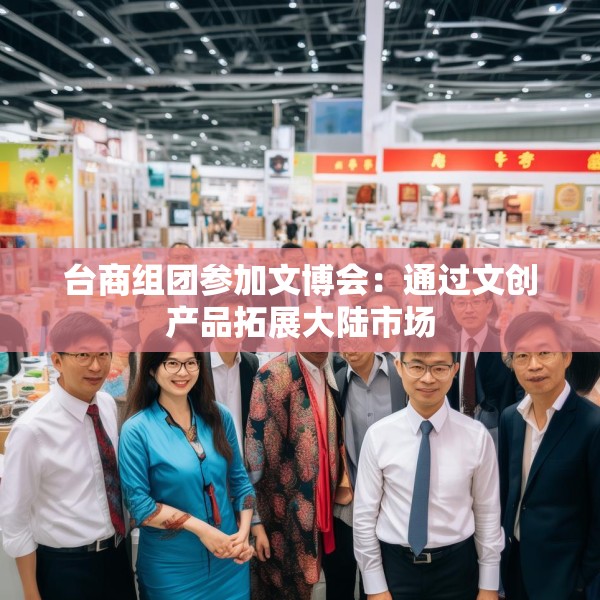台商组团参加文博会：通过文创产品拓展大陆市场