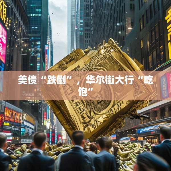 美债“跌倒”，华尔街大行“吃饱”