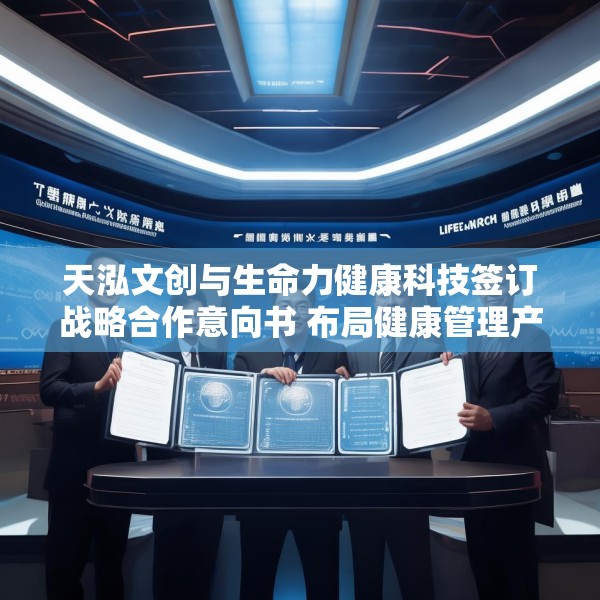天泓文创与生命力健康科技签订战略合作意向书 布局健康管理产业升级