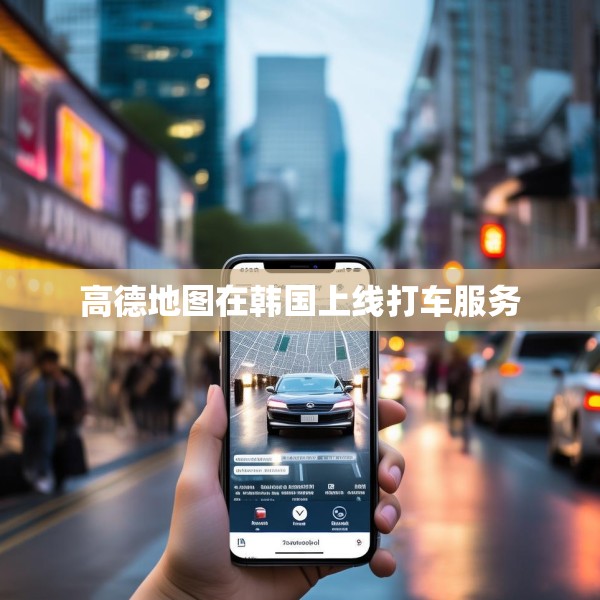 高德地图在韩国上线打车服务