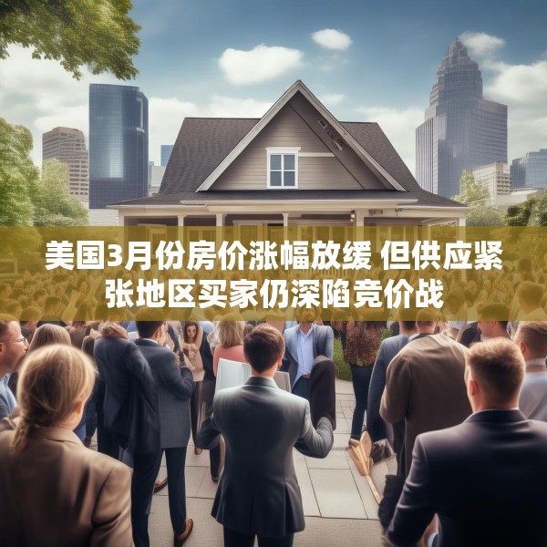 美国3月份房价涨幅放缓 但供应紧张地区买家仍深陷竞价战