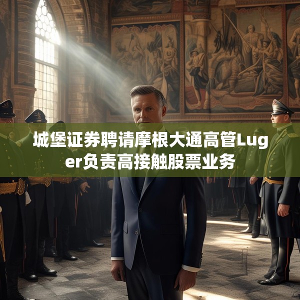 城堡证券聘请摩根大通高管Luger负责高接触股票业务