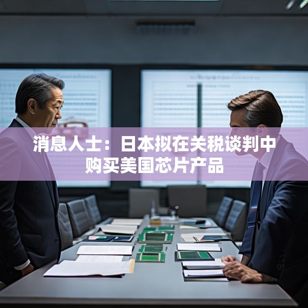 消息人士：日本拟在关税谈判中购买美国芯片产品