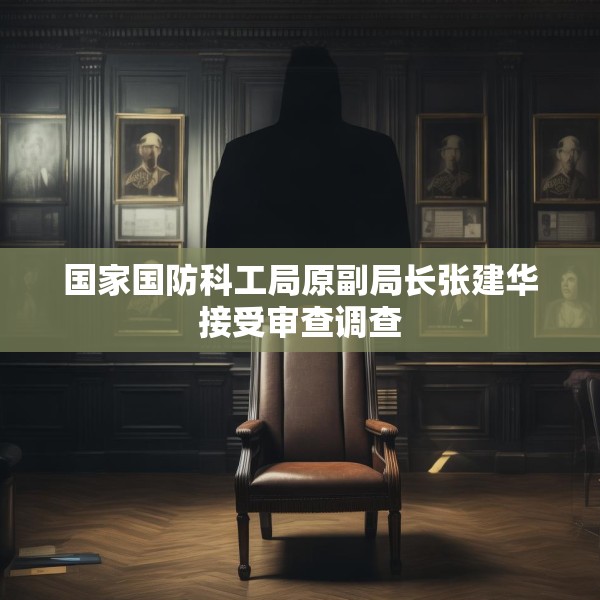 国家国防科工局原副局长张建华接受审查调查