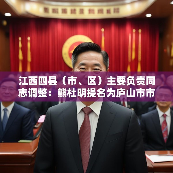 江西四县（市、区）主要负责同志调整：熊杜明提名为庐山市市长候选人