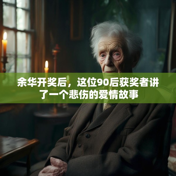 余华开奖后，这位90后获奖者讲了一个悲伤的爱情故事