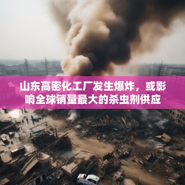 山东高密化工厂发生爆炸，或影响全球销量最大的杀虫剂供应