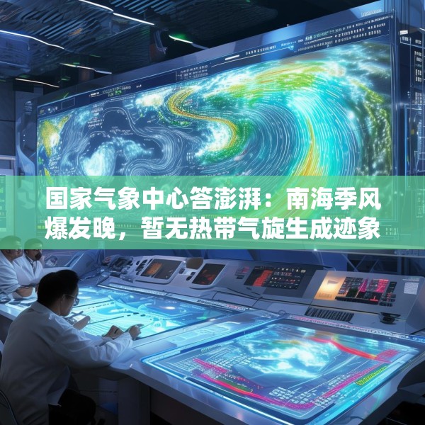 国家气象中心答澎湃：南海季风爆发晚，暂无热带气旋生成迹象