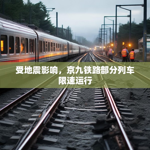 受地震影响，京九铁路部分列车限速运行
