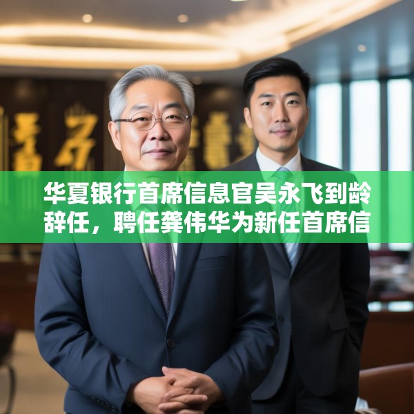 华夏银行首席信息官吴永飞到龄辞任，聘任龚伟华为新任首席信息官