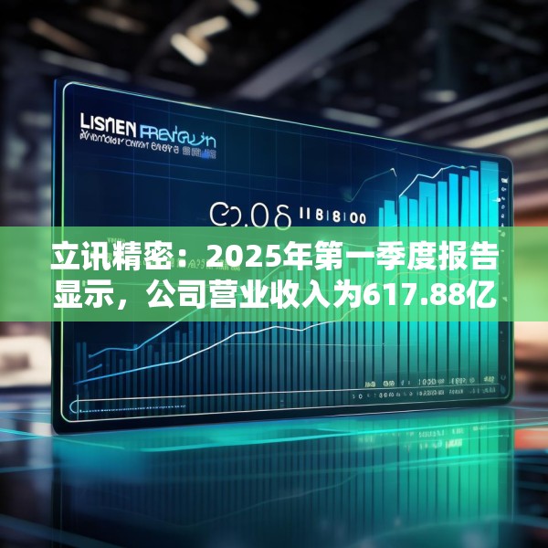 立讯精密：2025年第一季度报告显示，公司营业收入为617.88亿元，同比增长17.90%