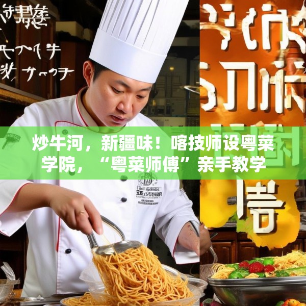 炒牛河，新疆味！喀技师设粤菜学院，“粤菜师傅”亲手教学