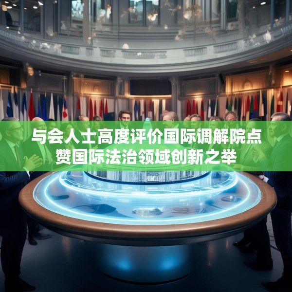 与会人士高度评价国际调解院点赞国际法治领域创新之举