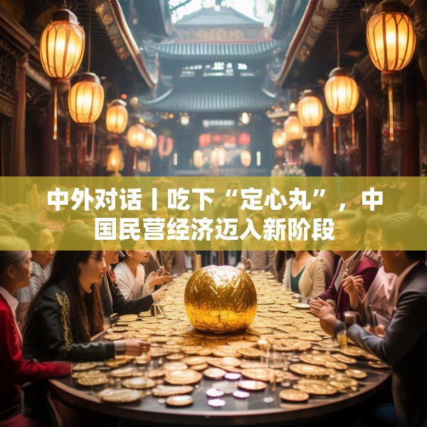 中外对话丨吃下“定心丸”，中国民营经济迈入新阶段