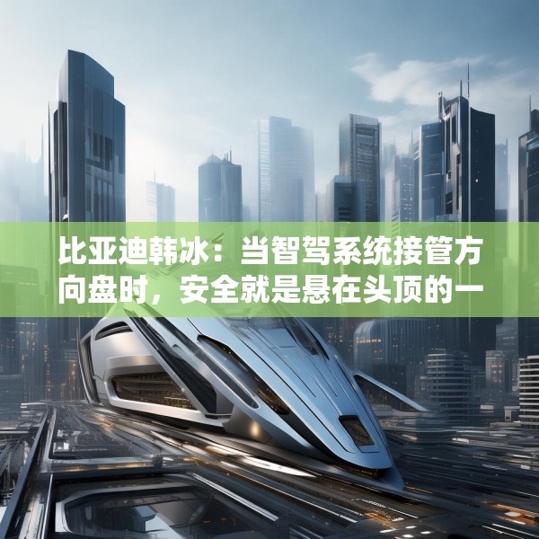 比亚迪韩冰：当智驾系统接管方向盘时，安全就是悬在头顶的一把剑
