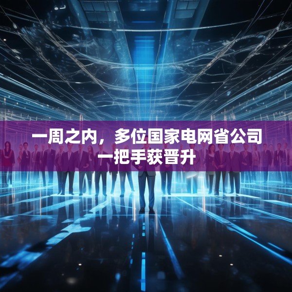 一周之内，多位国家电网省公司一把手获晋升