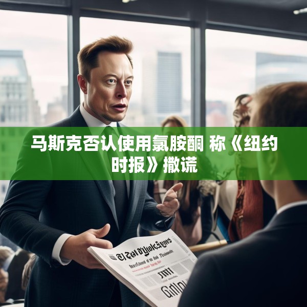 马斯克否认使用氯胺酮 称《纽约时报》撒谎