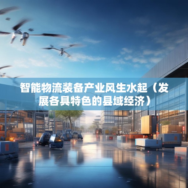 智能物流装备产业风生水起（发展各具特色的县域经济）