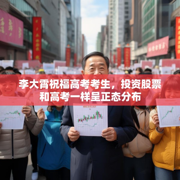 李大霄祝福高考考生，投资股票和高考一样呈正态分布