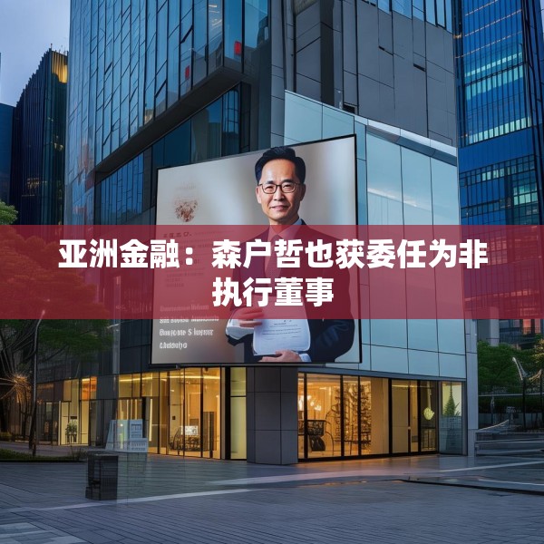 亚洲金融：森户哲也获委任为非执行董事