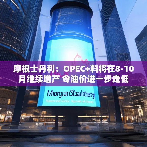 摩根士丹利：OPEC+料将在8-10月继续增产 令油价进一步走低