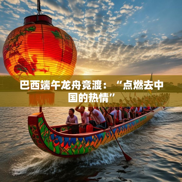 巴西端午龙舟竞渡：“点燃去中国的热情”