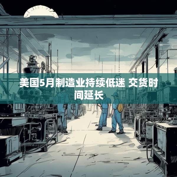 美国5月制造业持续低迷 交货时间延长