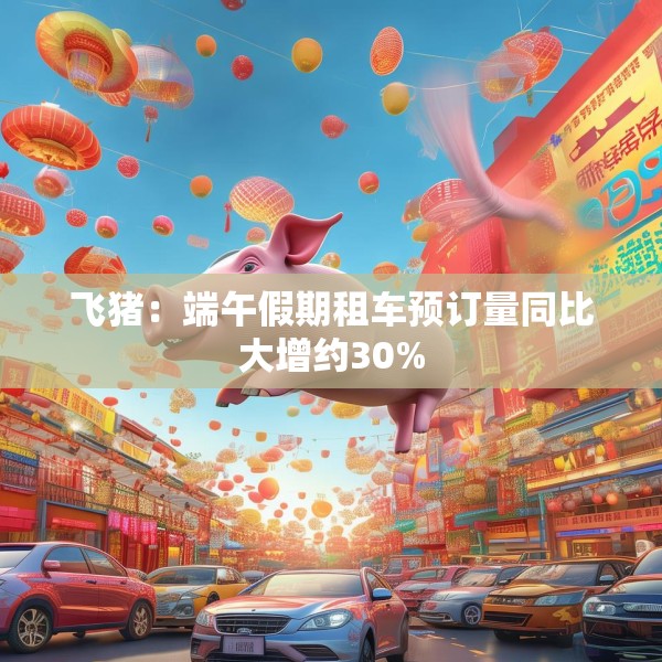 飞猪：端午假期租车预订量同比大增约30%