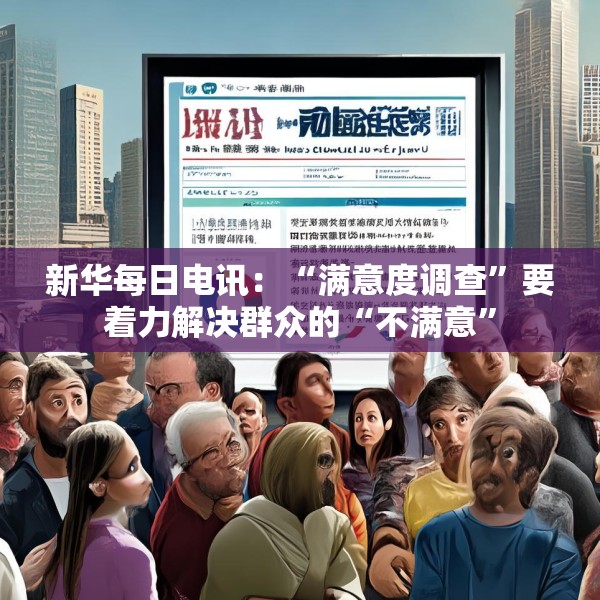 新华每日电讯：“满意度调查”要着力解决群众的“不满意”