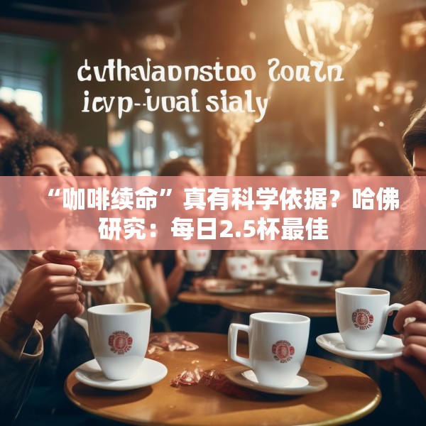 “咖啡续命”真有科学依据？哈佛研究：每日2.5杯最佳